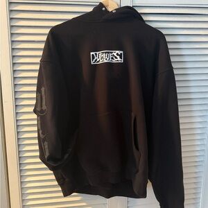 Darc Sport x Marvel anti hero Ghost Rider Black Graphic Hoodie